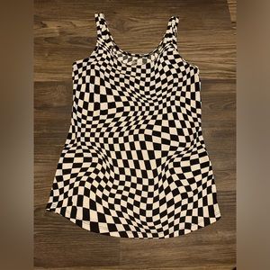 Trippy Checkerboard TankTop